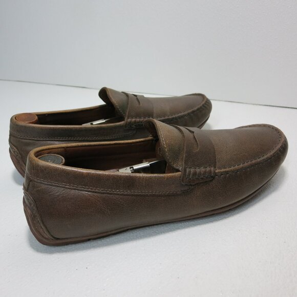 Johnston & Murphy Leather Strap Moccasin Loafer Men\'s Footwear Shoes Sz 9.5 M main image 3